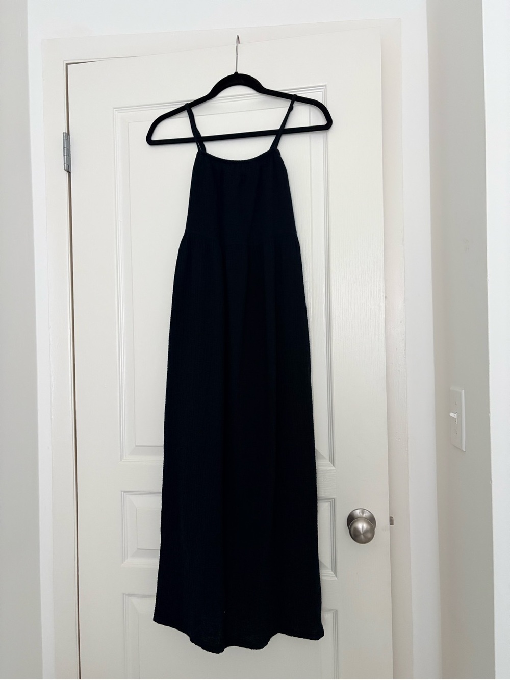 eddie Bauer Maxi Dress Spaghetti Strap Gauze